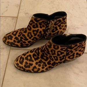 Leopard booties